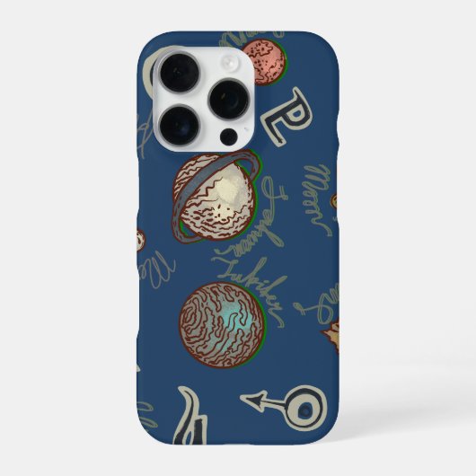 Coque iPhone 16 Pro Salade spatiale (Verso)