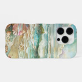 Coque iPhone 16 Pro Scène de plage (Verso Horizontal)