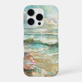 Coque iPhone 16 Pro Scène Plage (Verso)