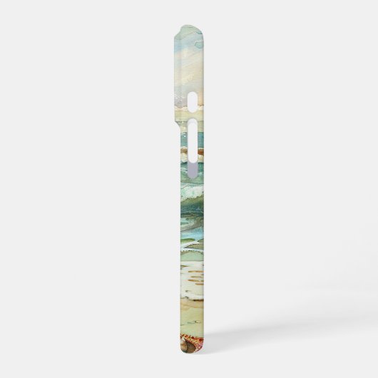 Coque iPhone 16 Pro Scène Plage (Côté gauche)