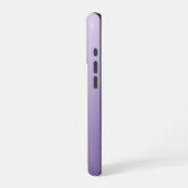Coque iPhone 16 Pro Script d'écriture manuscrite à dégradé violet pers (Côté gauche)