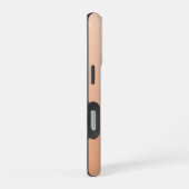 Coque iPhone 16 Pro Script d'écriture manuscrite orange dégradé person (Côté droit)