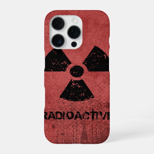 Coque iPhone 16 Pro Sélecteur de couleur Radioactive Grunge (Verso)
