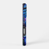 Coque iPhone 16 Pro Sentier de champignons au clair de lune (Côté droit)