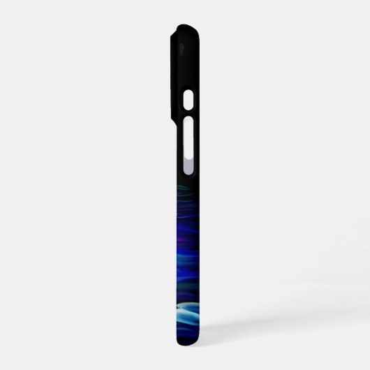 Coque iPhone 16 Pro Sirène avec dauphin (Côté gauche)