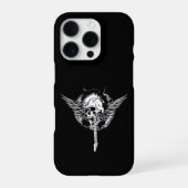 COQUE iPhone 16 PRO SKULL ROCK (Verso)