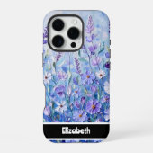 Coque iPhone 16 Pro Smartphone dynamique Impasto Art Abstrait (Verso)