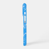 Coque iPhone 16 Pro Snowmans & Snowflakes (Côté gauche)