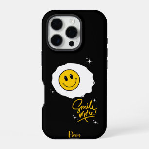 Coque iPhone 16 Pro Sourire côté soleil Personnalisable