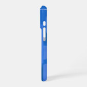 Coque iPhone 16 Pro Stéphanie Bingo Anime sur Blue Geometry (Côté gauche)
