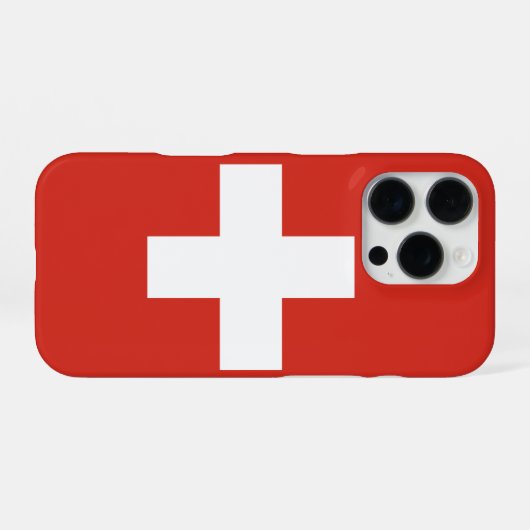 Coque iPhone 16 Pro Suisse (Verso Horizontal)