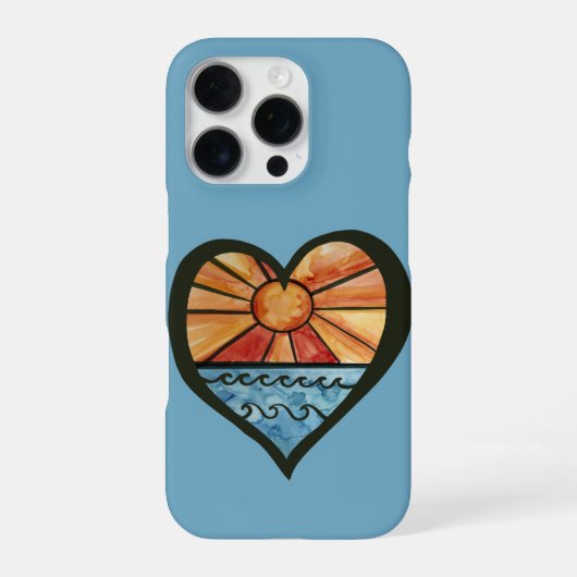 Coque iPhone 16 Pro Summer Beach (Verso)