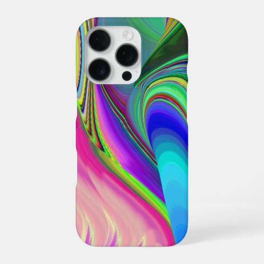Coque iPhone 16 Pro Summerfeel, Rainbowart 3D Abstrait (Verso)