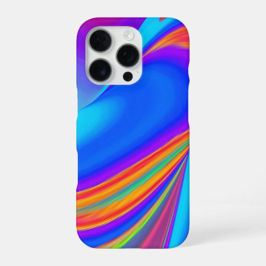 Coque iPhone 16 Pro Summerfeel, Rainbowart 3D Abstrait (Verso)