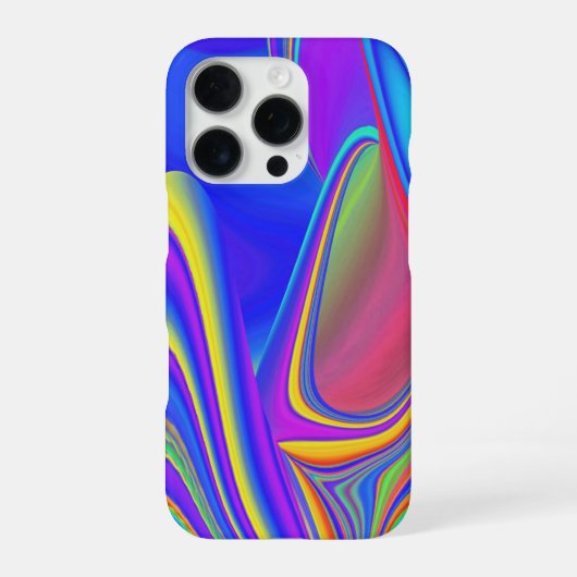 Coque iPhone 16 Pro Summerfeel, Rainbowart 3D Abstrait (Verso)