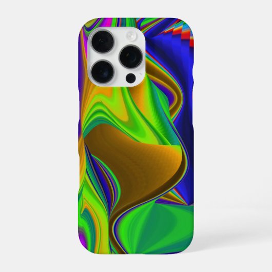 Coque iPhone 16 Pro Summerrainbow, Rainbowart 3D Abstrait (Verso)