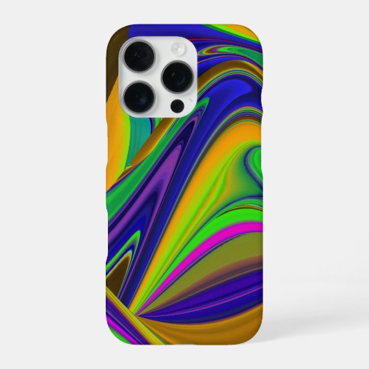 Coque iPhone 16 Pro Summerrainbow, Rainbowart 3D Abstrait (Verso)