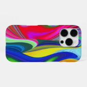 Coque iPhone 16 Pro Summerrainbow, Rainbowart 3D Abstrait (Verso Horizontal)