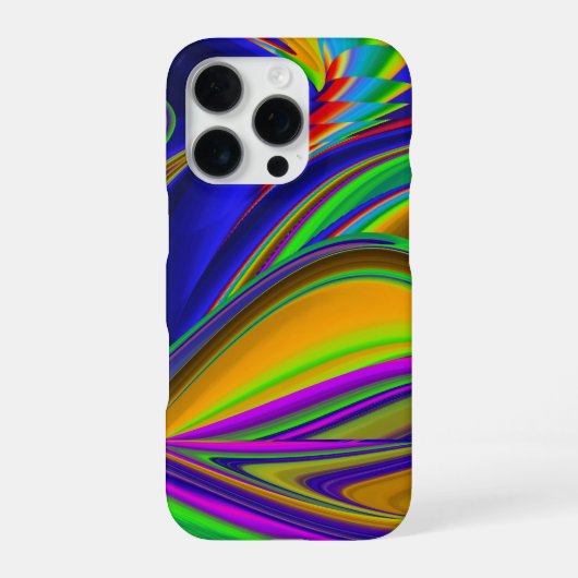 Coque iPhone 16 Pro Summerrainbow, Rainbowart 3D Abstrait (Verso)