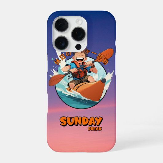 Coque iPhone 16 Pro Sunday Break | (Verso)