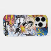 Coque iPhone 16 Pro Superman Man of Steel (Verso Horizontal)