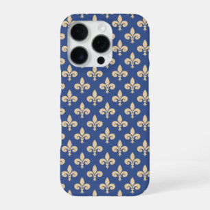 Coque iPhone 16 Pro Symboles de fleur de lis