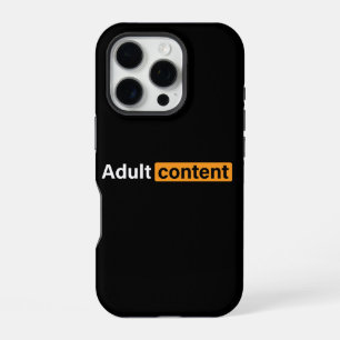 Coque iPhone 16 Pro T-shirt drôle avec contenu pour adultes et humour