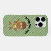 Coque iPhone 16 Pro Texte d'écrou de trombone (Verso Horizontal)