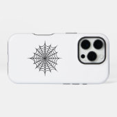 Coque iPhone 16 Pro Toile noire (Verso Horizontal)