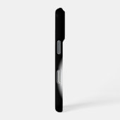 Coque iPhone 16 Pro Tracer le design noir et blanc (Côté droit)