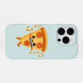 Coque iPhone 16 Pro Tranche Jouant de l'Harmonica Mignon (Verso Horizontal)
