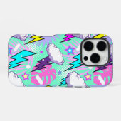 Coque iPhone 16 Pro Tropical Storm Comic (Verso Horizontal)