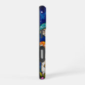 Coque iPhone 16 Pro Turquoise Casquette (Côté droit)