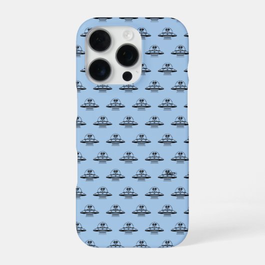 Coque iPhone 16 Pro Ufo dog CG17s (Verso)