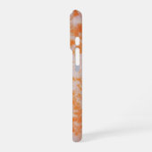 Coque iPhone 16 Pro Une texture grunge orange (Côté gauche)