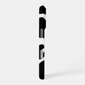 Coque iPhone 16 Pro Vache noire et blanche (Côté droit)