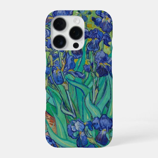 Coque iPhone 16 Pro Van Gogh Irises (Verso)