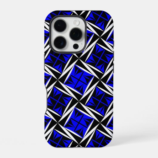 Coque iPhone 16 Pro Vents sacrés à Cobalt (Verso)