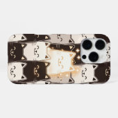 Coque iPhone 16 Pro Vibes de chat mignonnes (Verso Horizontal)