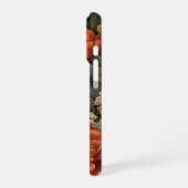 Coque iPhone 16 Pro Visage brodé adorable Fox & Flowers (Côté gauche)