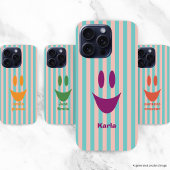 Coque iPhone 16 Pro Visage Souriant Enjoué