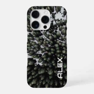 Coque iPhone 16 Pro Vue aérienne des drones des arbres couverts de nei
