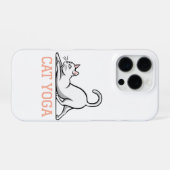 Coque iPhone 16 Pro yoga de chat (Verso Horizontal)