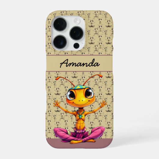 Coque iPhone 16 Pro Zen Fourmis 1 (Verso)