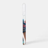 Coque iPhone 16 Protection florale chic - (Côté gauche)