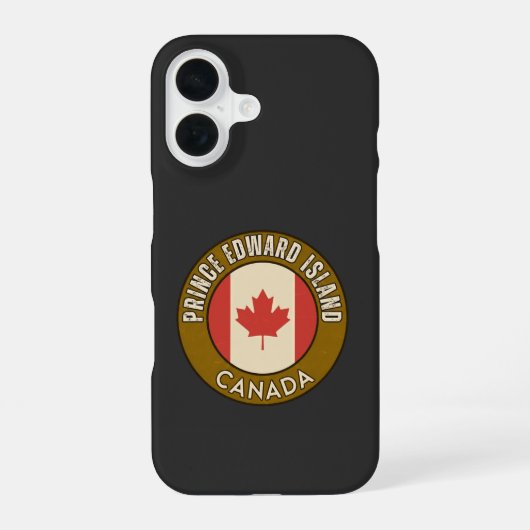 Coque iPhone 16 Province de l'Île-du-Prince-Édouard Canada (Verso)