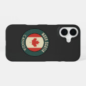 Coque iPhone 16 Province de Nouvelle-Écosse Canada (Verso Horizontal)