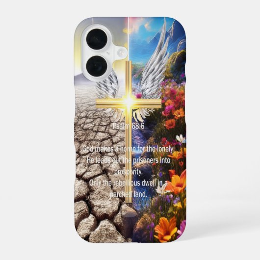 Coque iPhone 16 Psaume 68 (Verso)