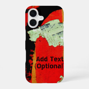 Coque iPhone 16 Publicité sur mur pelé