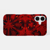 Coque iPhone 16 Punk Rouge (Verso Horizontal)
